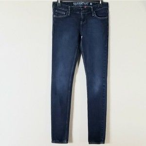 Guess Women's Blue Jeans Foxy Skinny Leg Size 26
